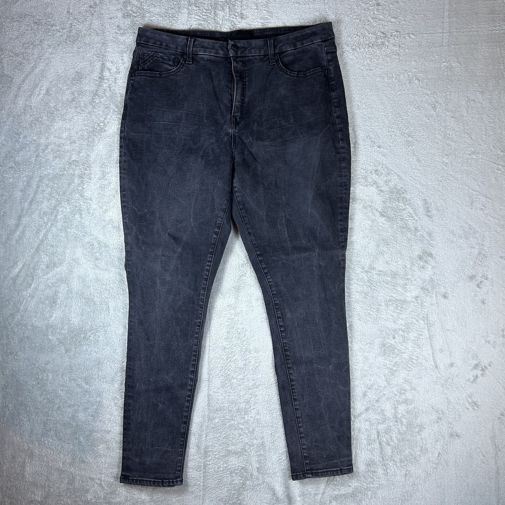 BUCKLE BLACK Fit No.‎ 93 Ankle Skinny Jeans Womens Size 36 Black Stretch